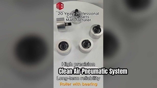 High precision Suitable for Bullmer Long-term reliability Roller with bearing