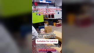 Premium Nylon Bristle Blocks for Lectra Cutting Machines