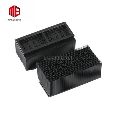 BLACK 100*50*42 mm High and Normal Nylon Bristle Bricks Cutting Machine Parts For YIN Auto Cutter