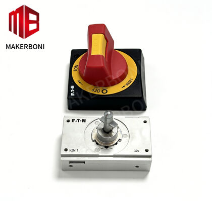 311273 Door-Mounted Rotary Handle Switch with Lockout/Tagout Capability and Red/Yellow Color-Coded for Lectra & Eaton NZM1 Circuit Breakers